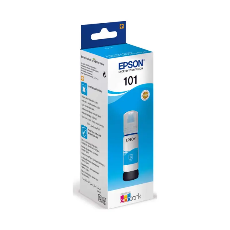 Epson EcoTank 101 C13T03V24A Mavi Orijinal Mürekkep