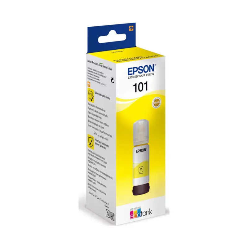 Epson EcoTank 101 C13T03V44A Sarı Orijinal Mürekkep