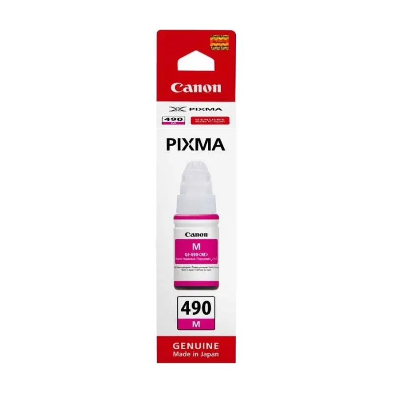 Canon GI-490 0665C001 Kırmızı Orijinal Mürekkep