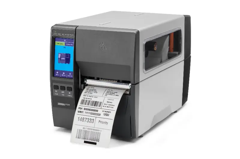 ZEBRA ZT231T TERMAL TRANSFER 203DPI USB/ETHERNET/RS-232 ENDUSTRIYEL YAZICI