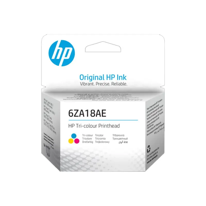 HP 6ZA18AE Renkli Orijinal Baskı Kafası