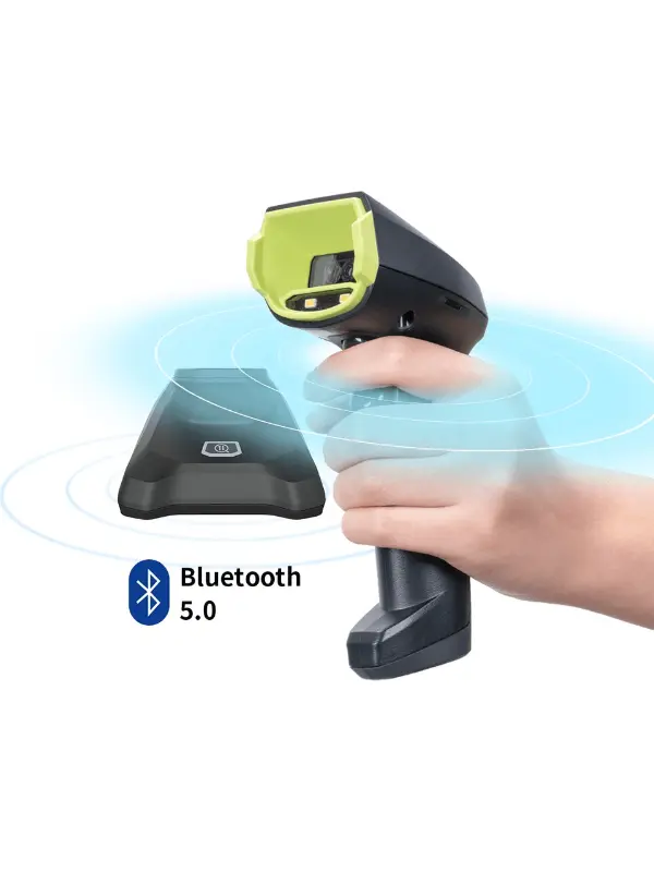 IDATA J15-BT Endüstriyel Kablosuz Bluetooth 2D/1D Barkod Okuyucu
